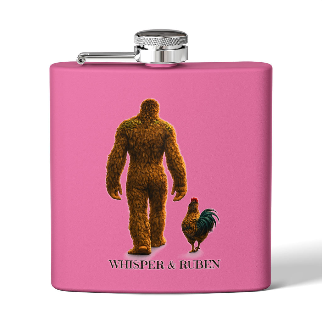 Copy of Dark Wild at Heart – Bigfoot Love Stainless Steel Flask