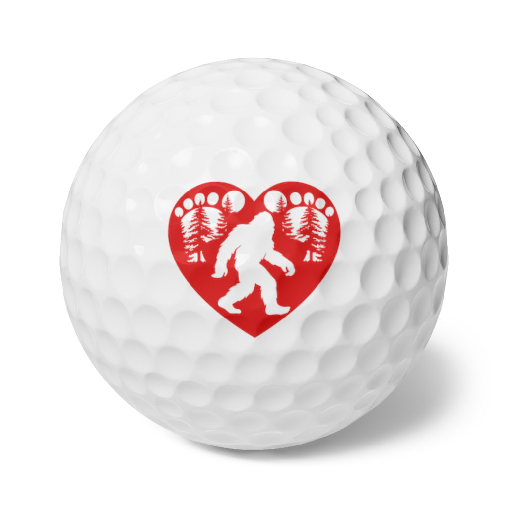 Heart of the Wild Golf Balls, 6pcs