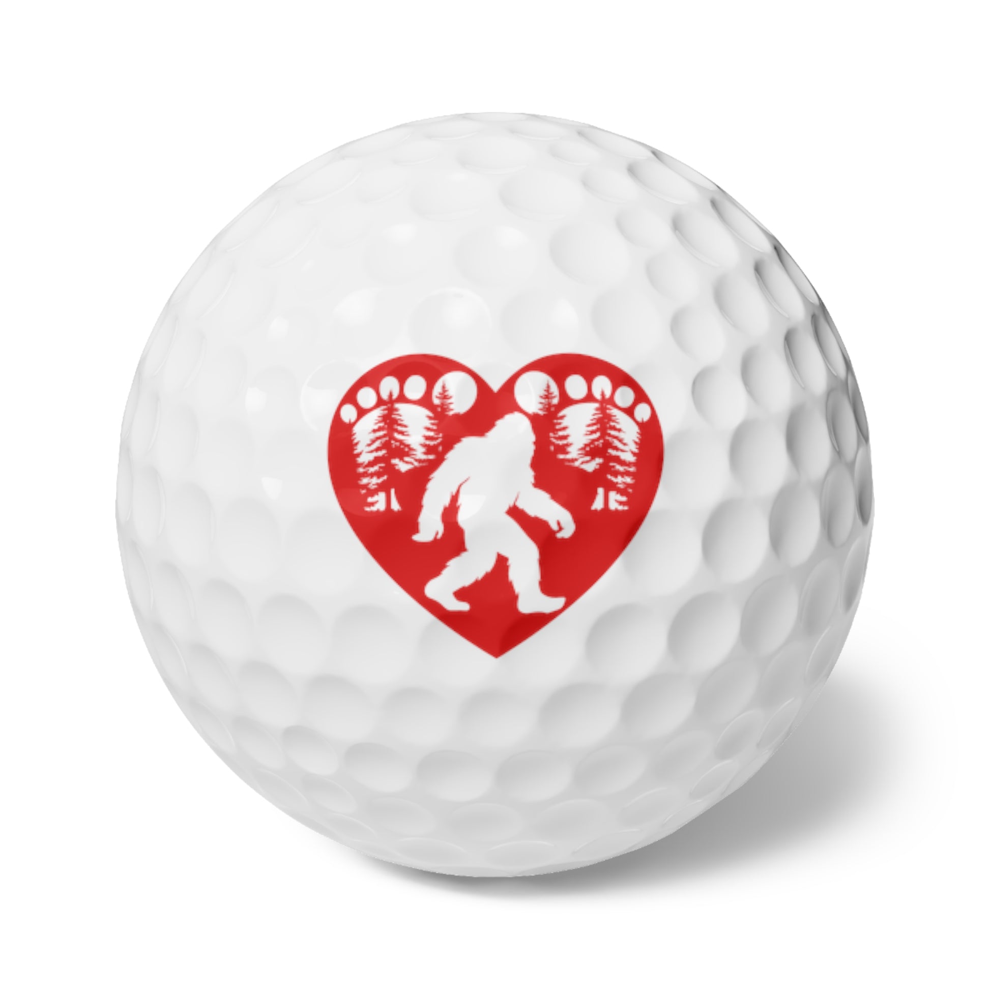 Heart of the Wild Golf Balls, 6pcs