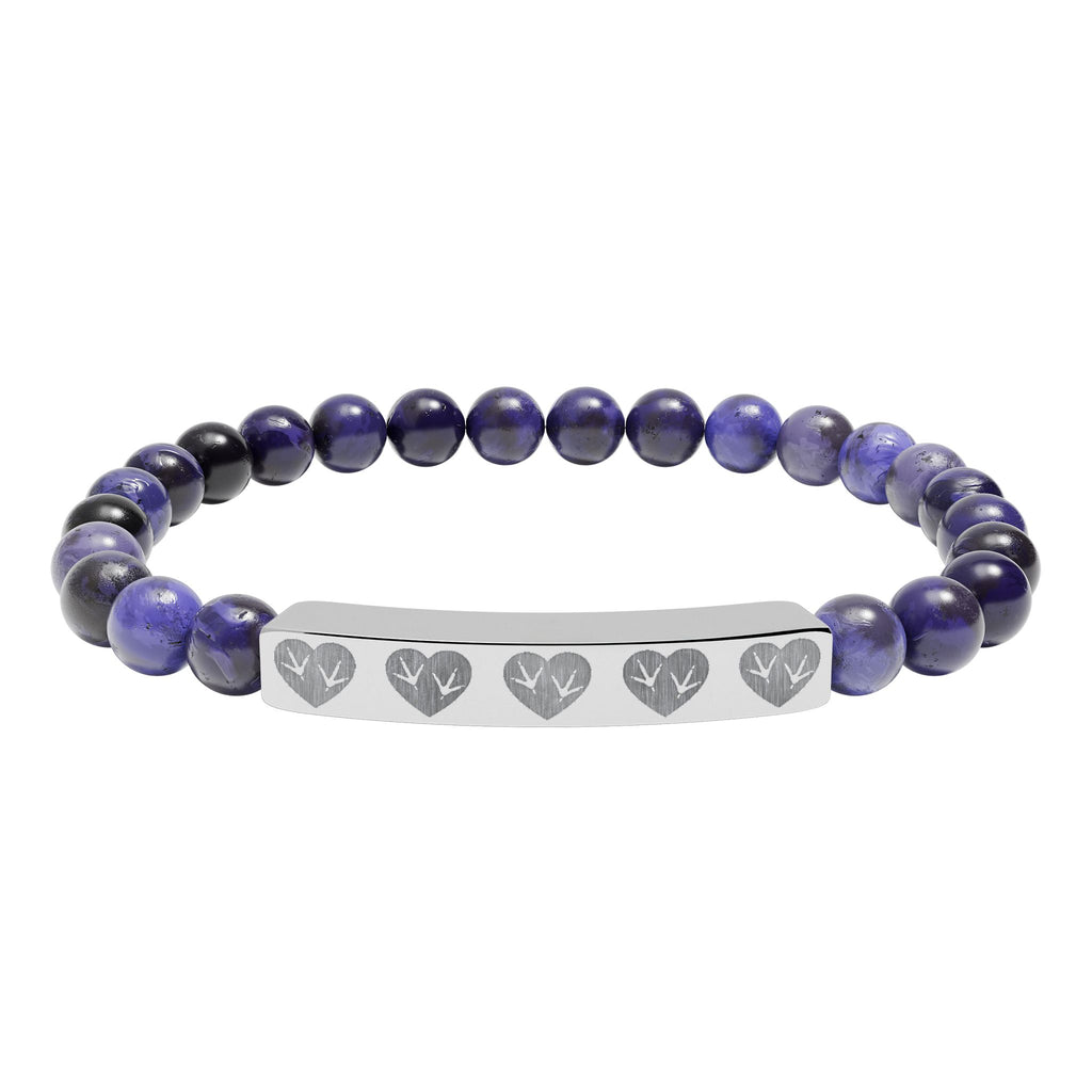 Heart of the Coop Natural Stone Bracelet