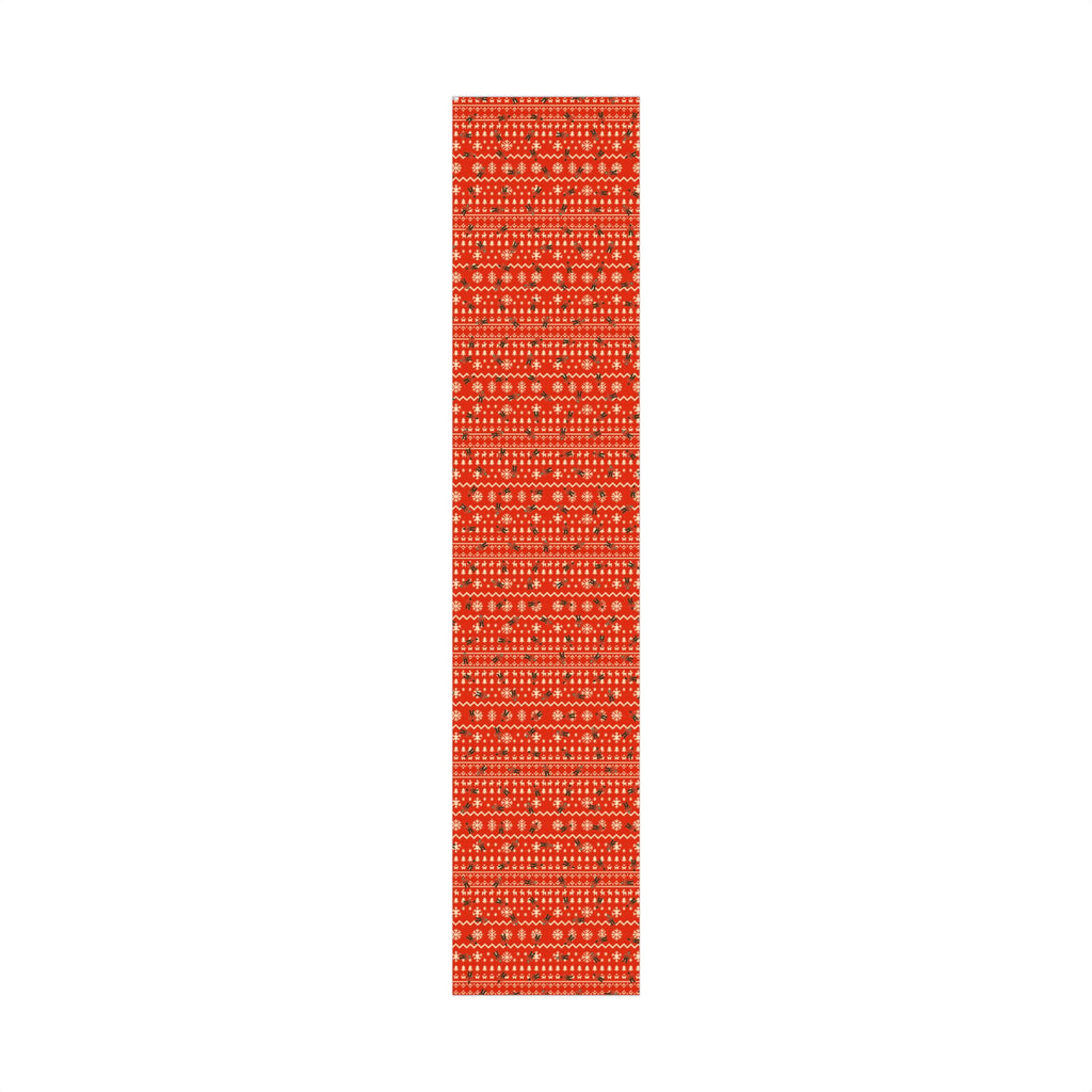 Bigfoots Ugly Christmas Sweater Festive Gift Wrap Paper