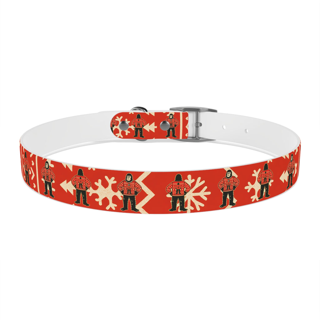 Bigfoot’s Ugly Christmas Sweater – Holiday Dog Collar