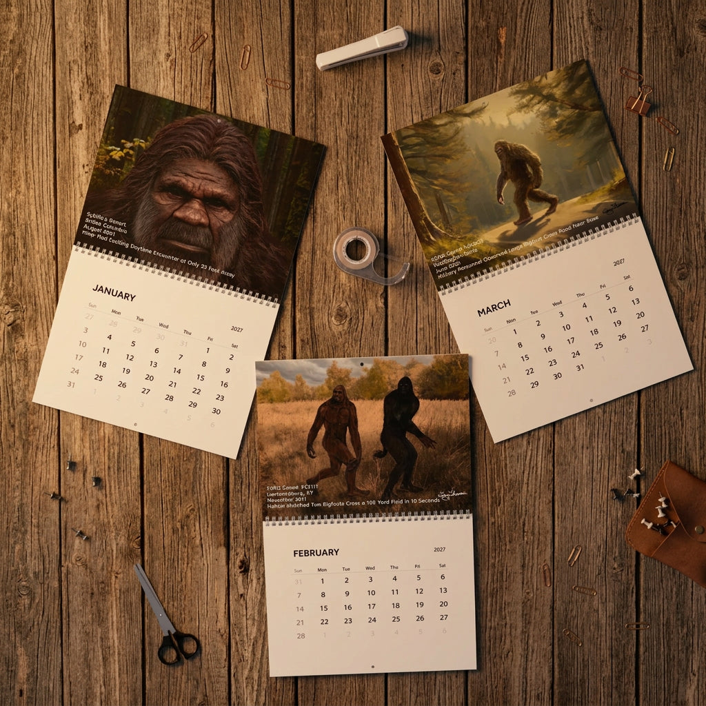 2027 KBRO Bigfoot Charity Calendar