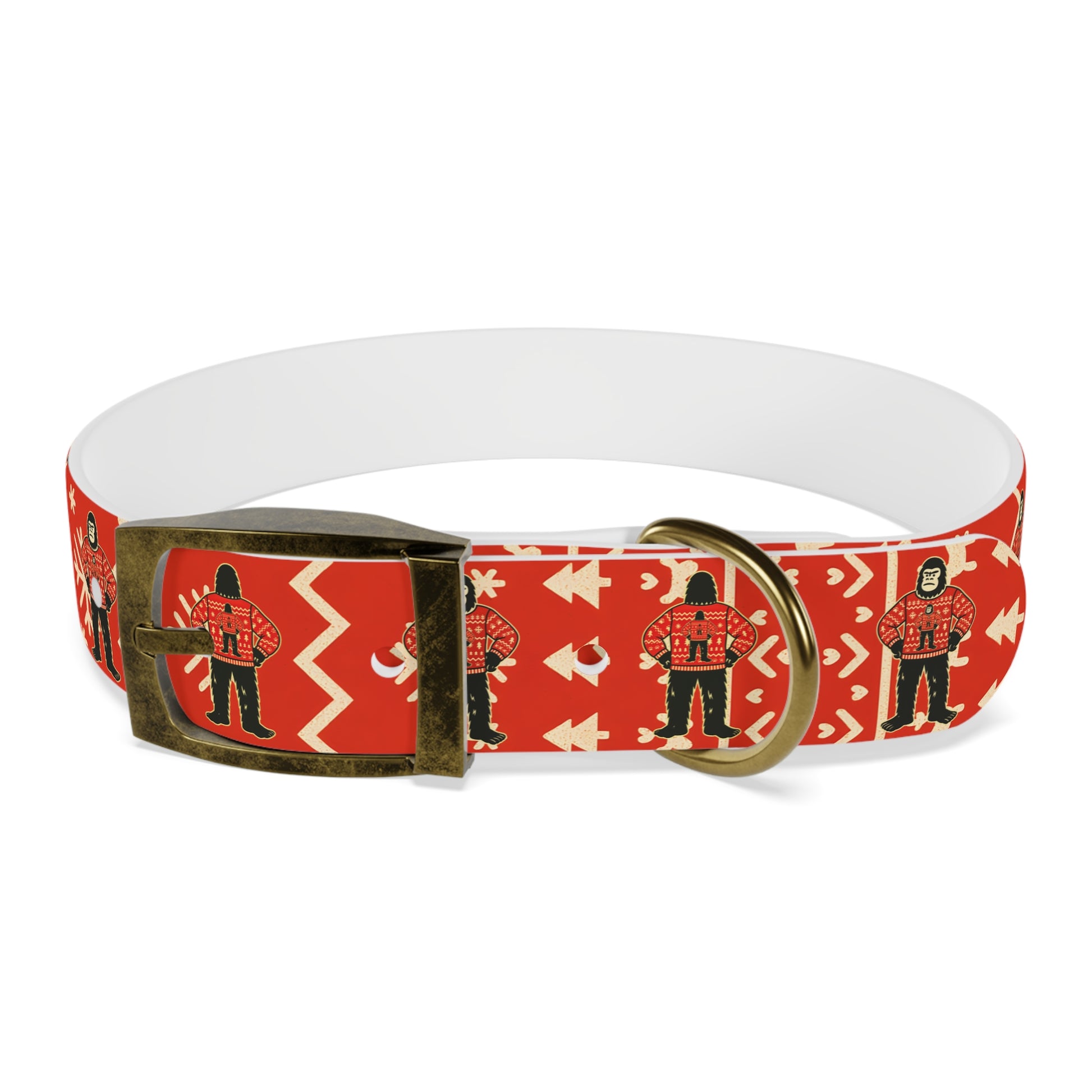 Bigfoot’s Ugly Christmas Sweater – Holiday Dog Collar