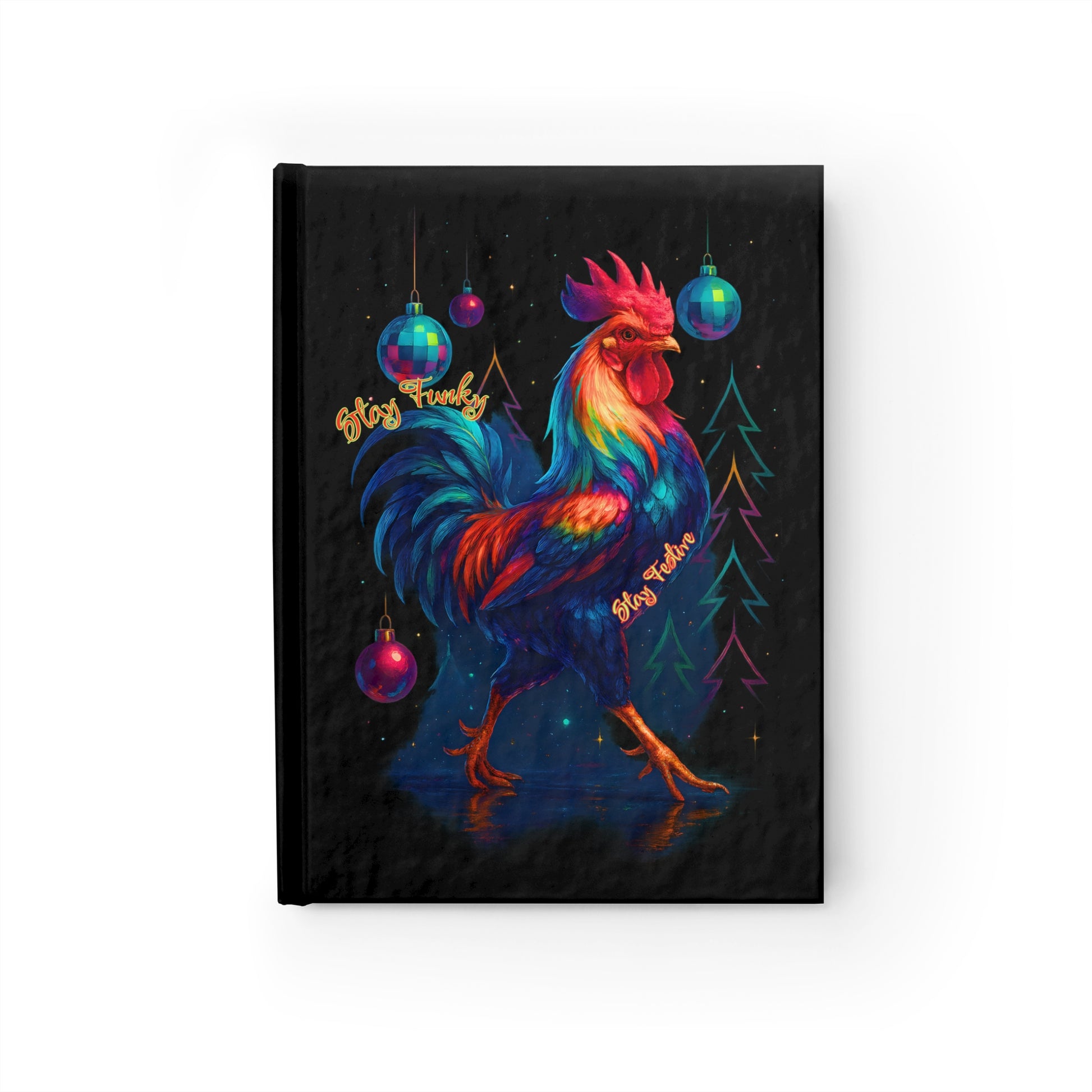 Stay Funky, Stay Festive – Ruled Journal