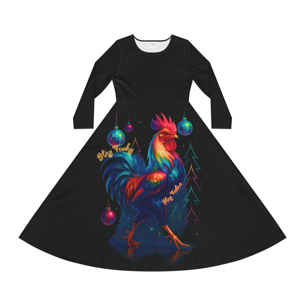 Stay Funky, Stay Festive – Holiday Dance Dress