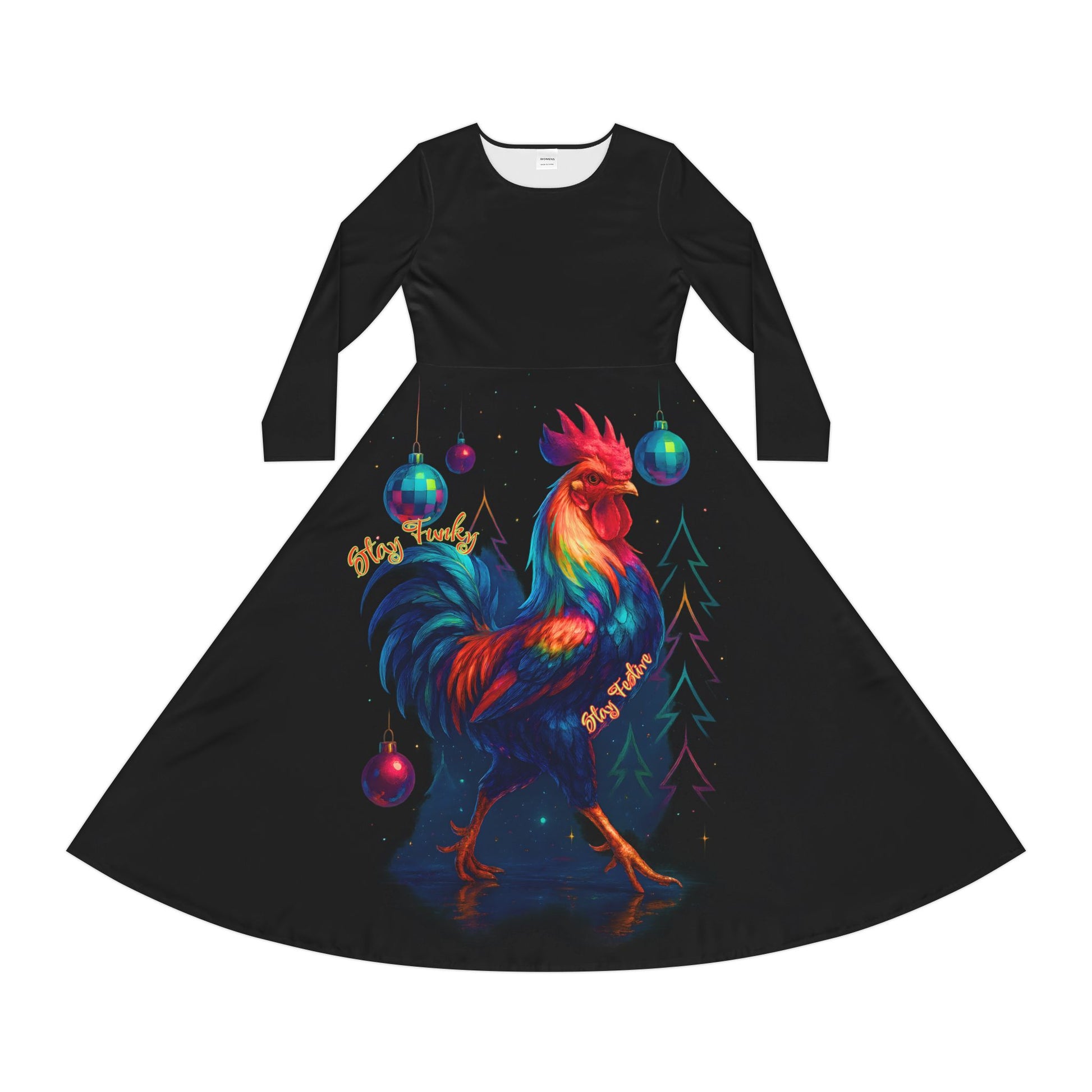 Stay Funky, Stay Festive – Holiday Dance Dress