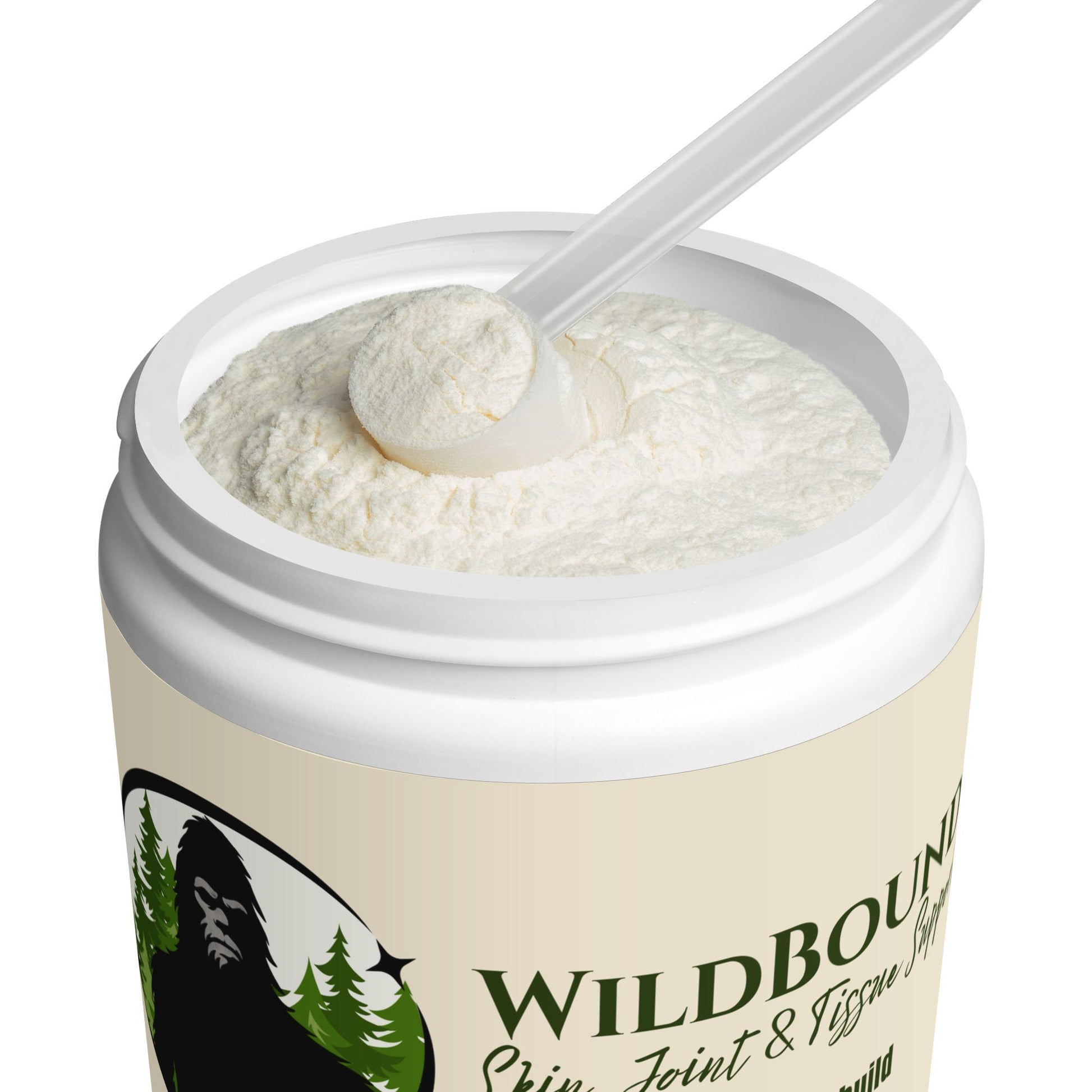 WildBound Collagen Peptides Type I & III Supplement (350g, 12.3oz) - Hidden Realm Essentials