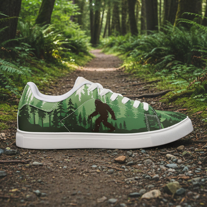 Woodland Walker Low-Top Leather Sneakers