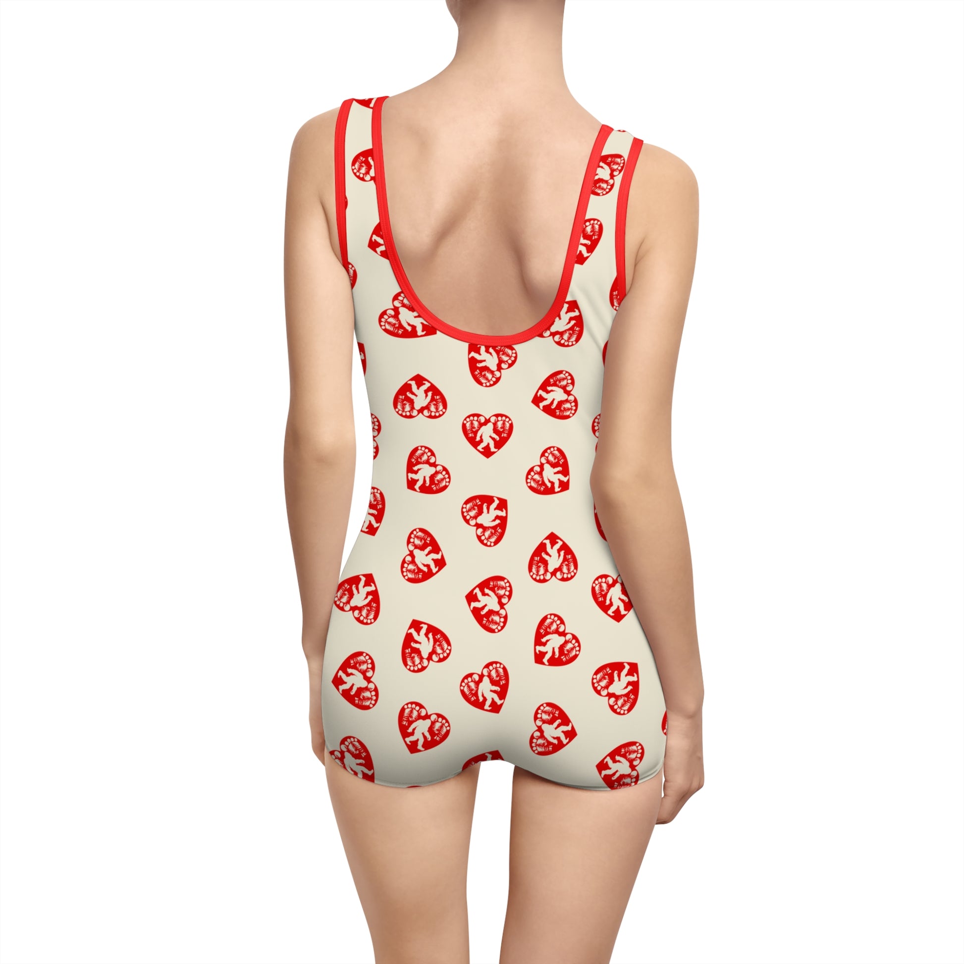 Heart of the Wild – Bigfoot One-Piece Swimsuit