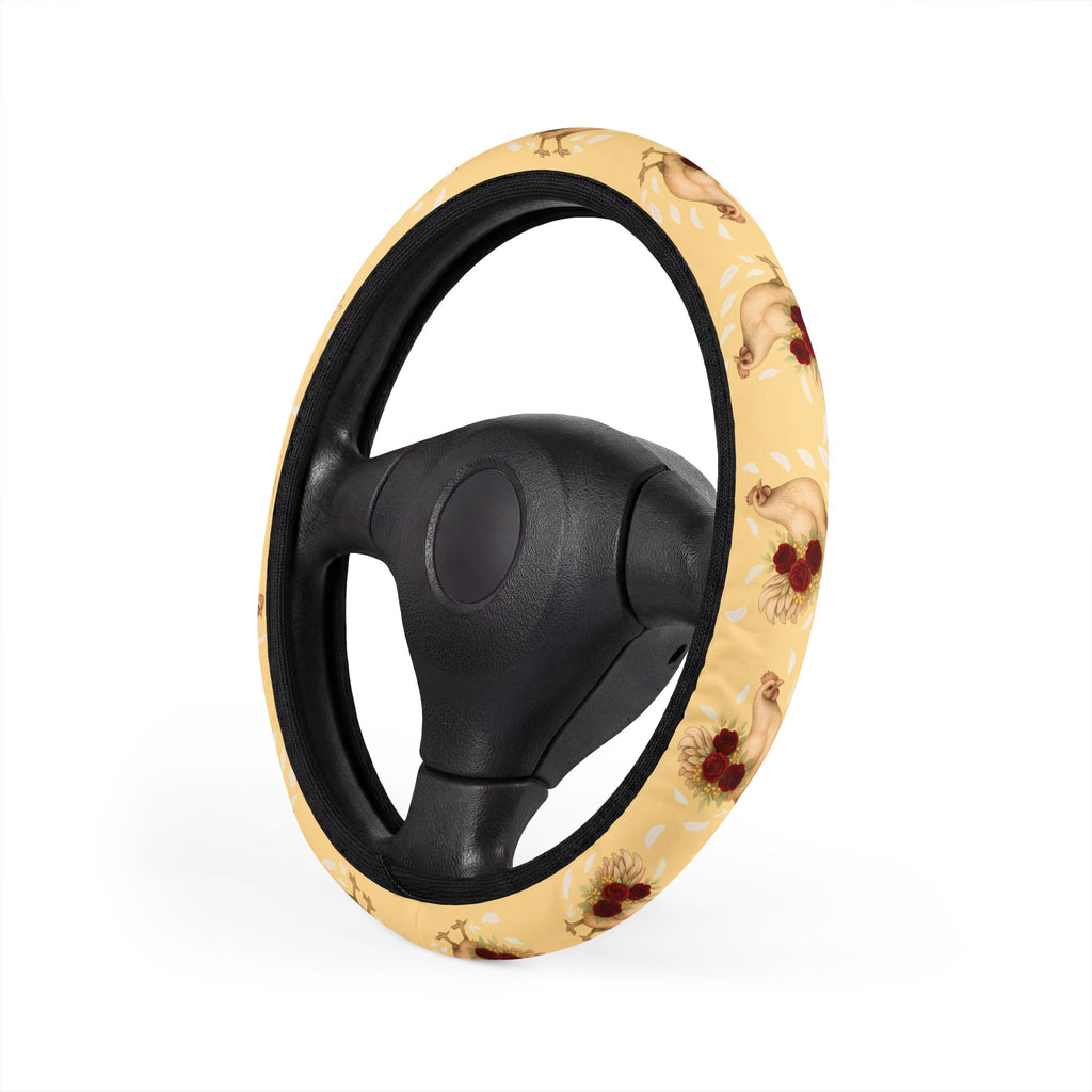 Mother Clucker Bloom Steering Wheel Cover