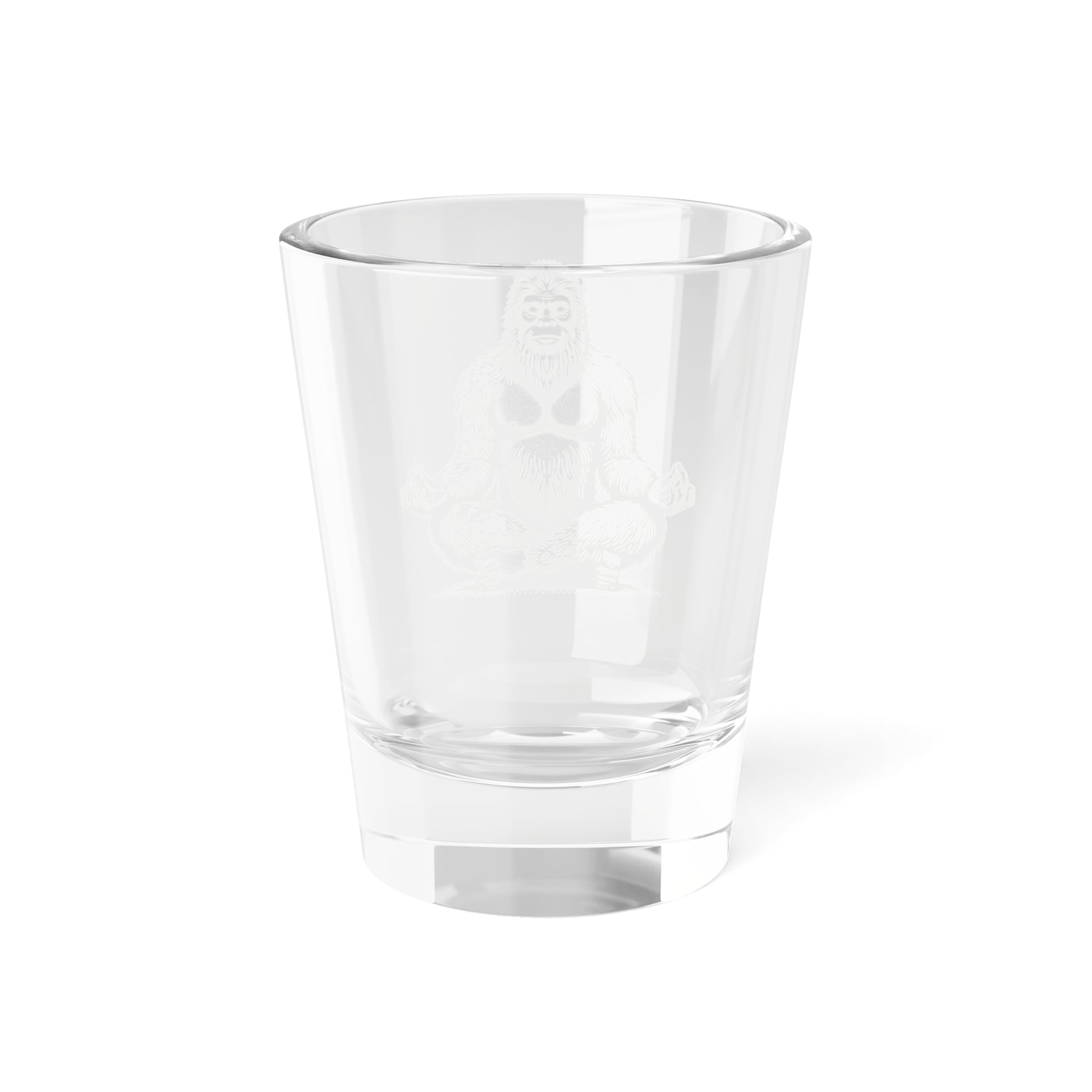 The Zen Squatch Shot Glass