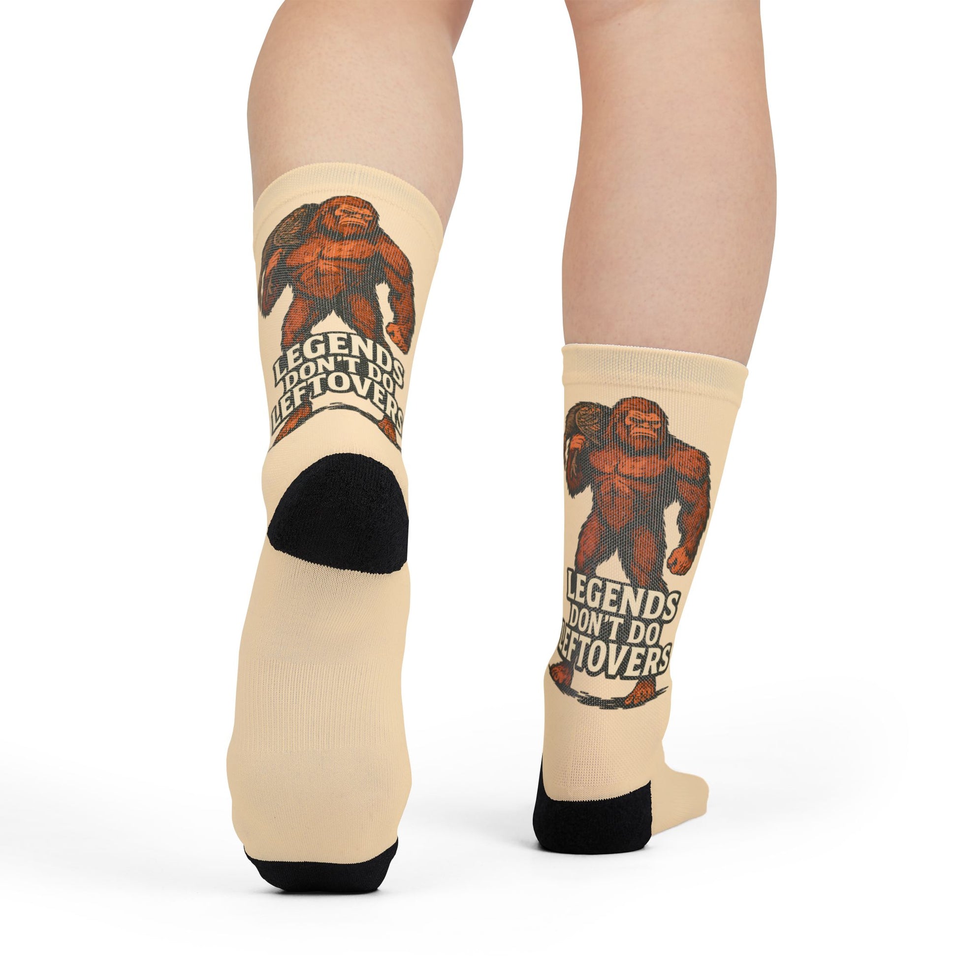 Legends Don't Do Leftovers Crew Socks