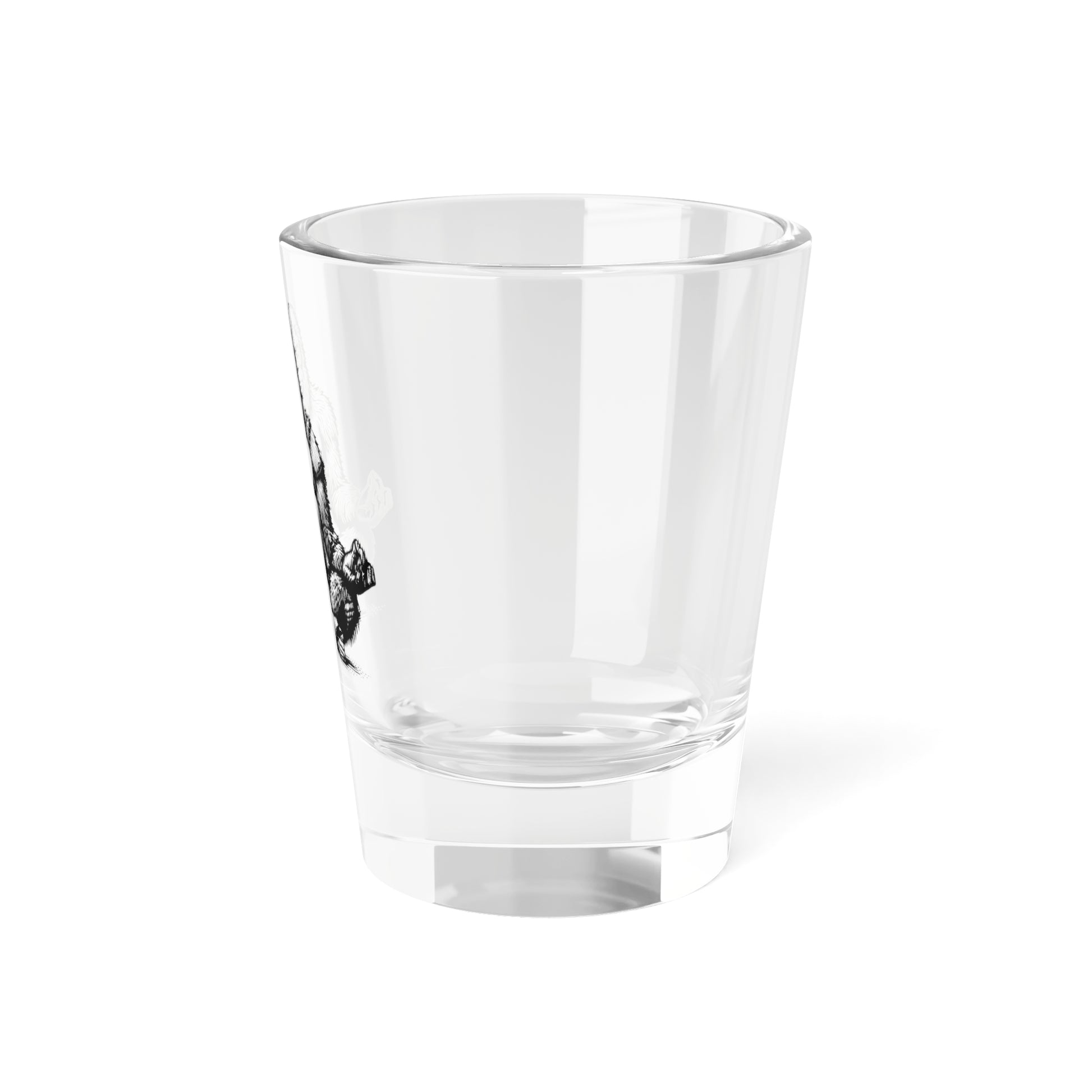 The Zen Squatch Shot Glass