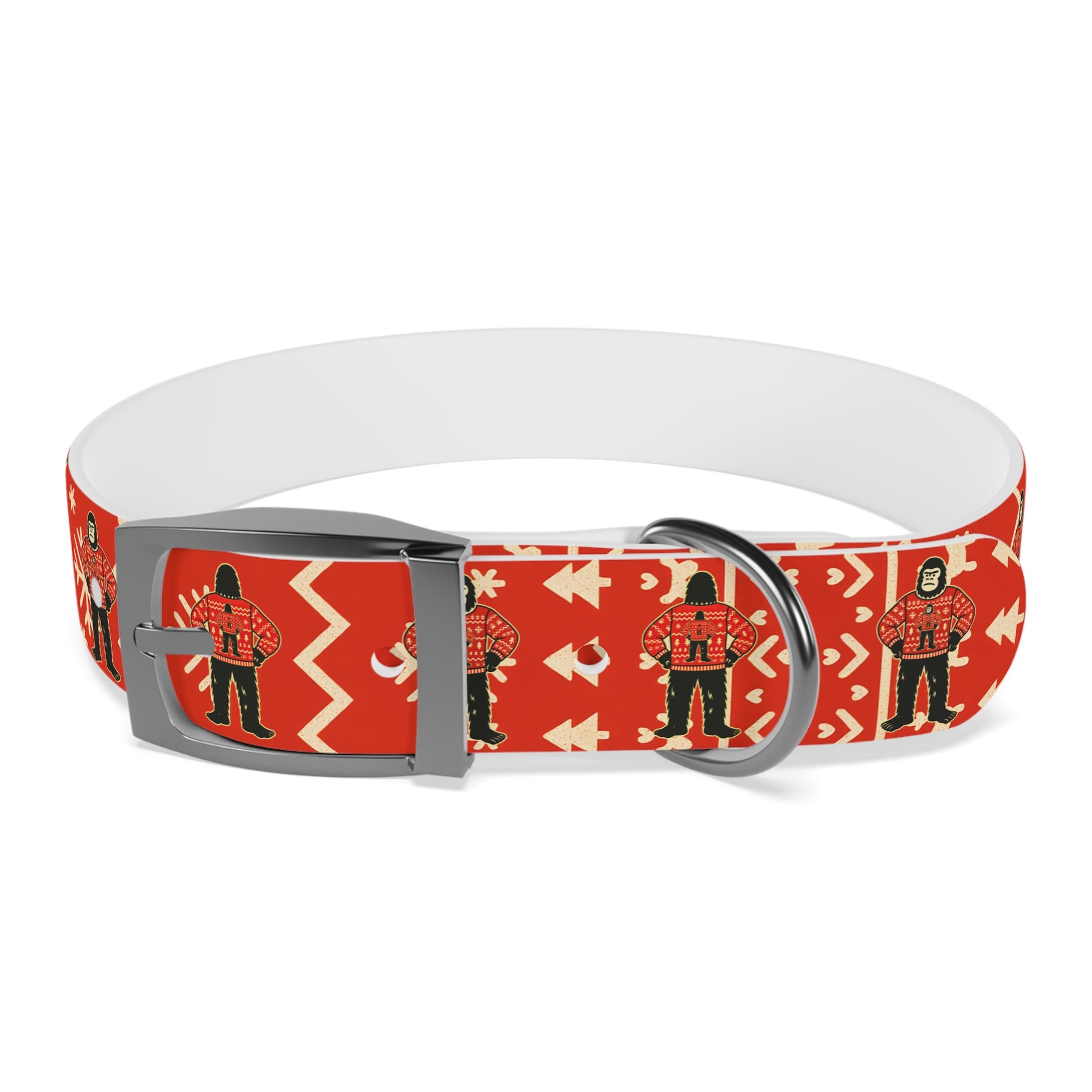 Bigfoot’s Ugly Christmas Sweater – Holiday Dog Collar