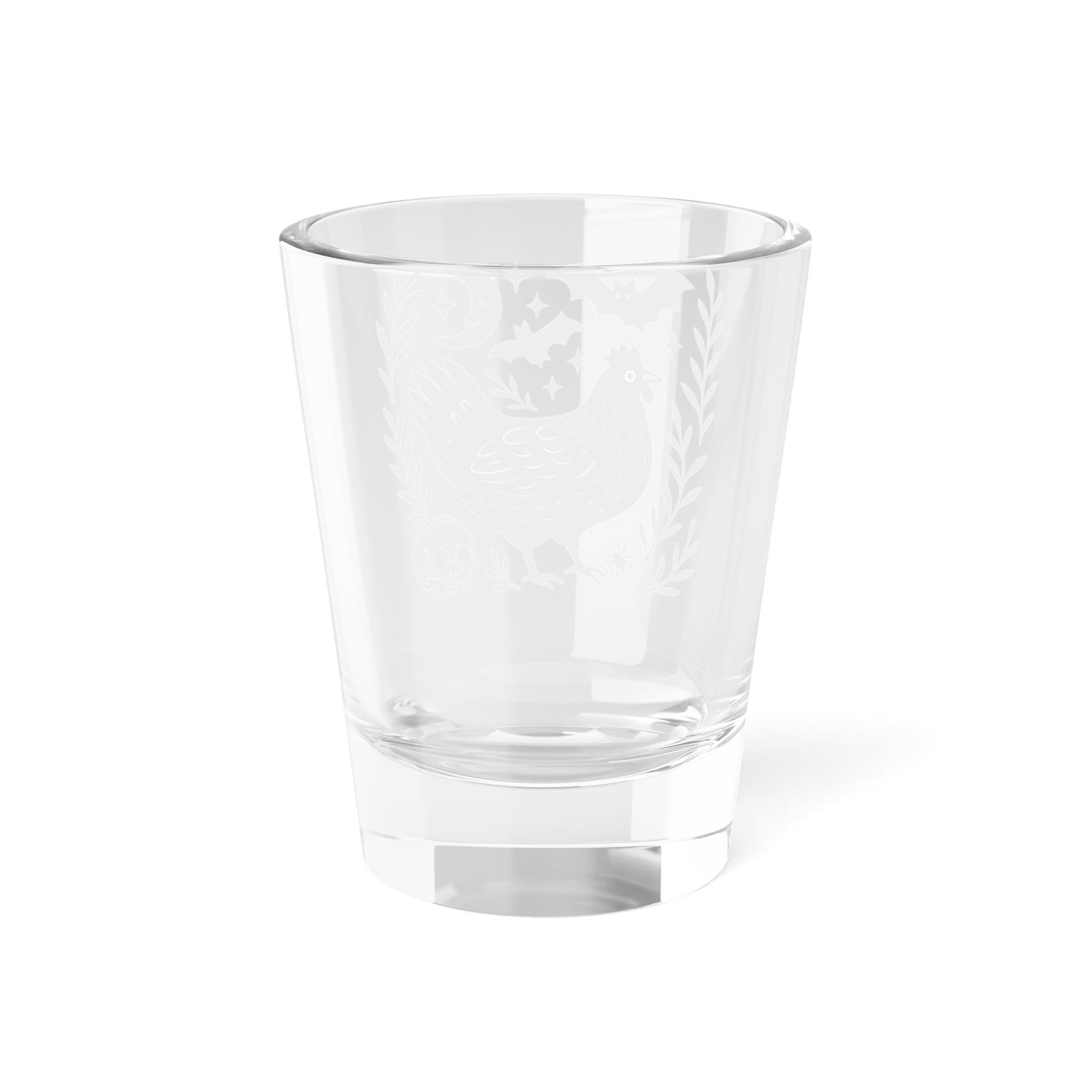 Midnight Coop Shot Glass