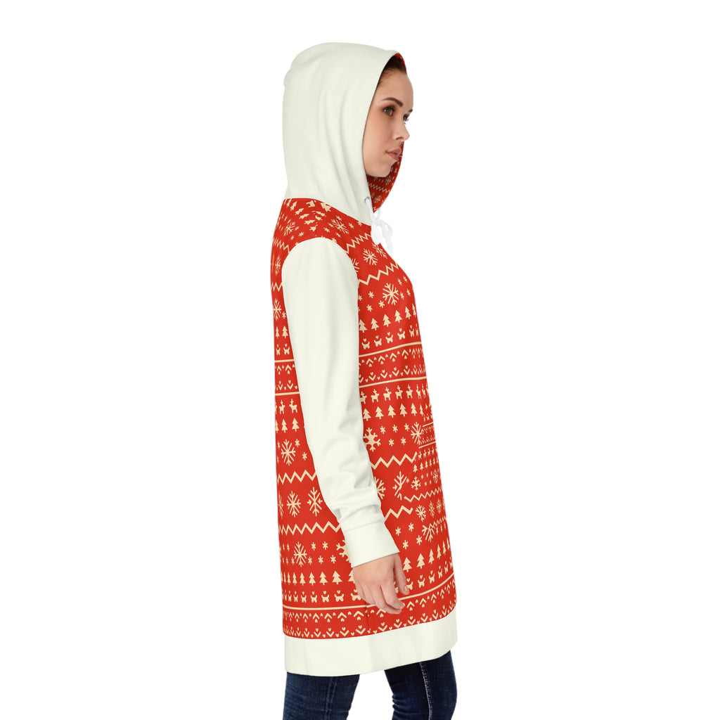 Bigfoots Ugly Christmas Sweater – Women’s Hoodie Dress