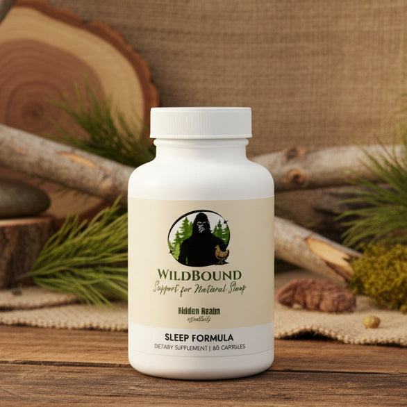 WildBound Sleep Complex Supplement (60 Capsules) - Hidden Realm Essentials