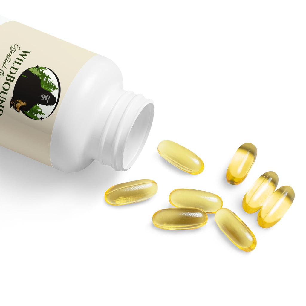 WildBound Omega 3 Fish Oil Supplement (60 Softgels) - Hidden Realm Essentials