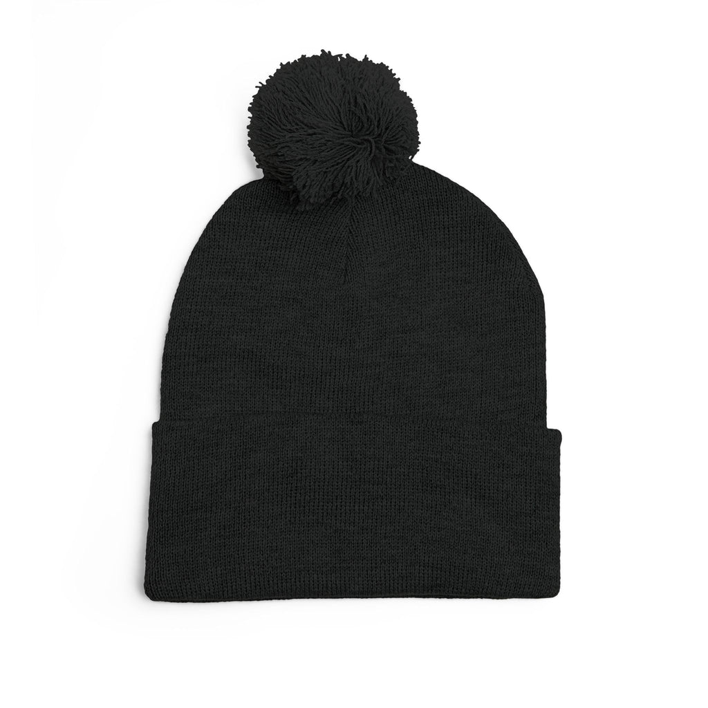 Born to Shine – Cozy Pom Knit Beanie