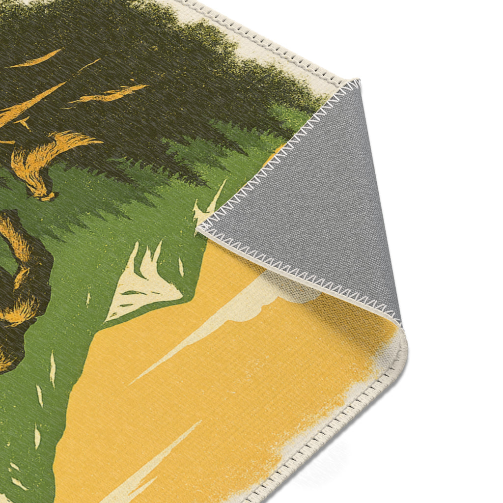 Let’s Just Go – Wander Wild Woven Chenille Rug