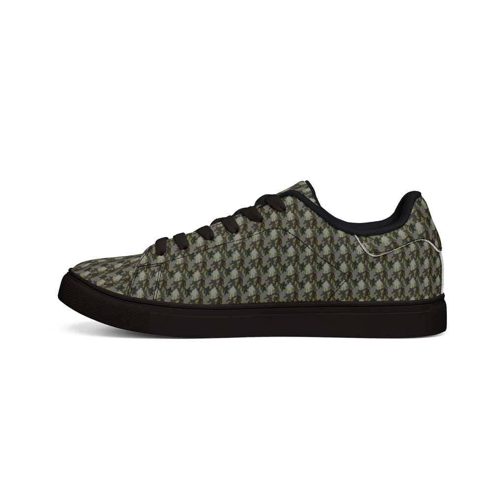 Shadow Stalker Low-Top Leather Sneakers