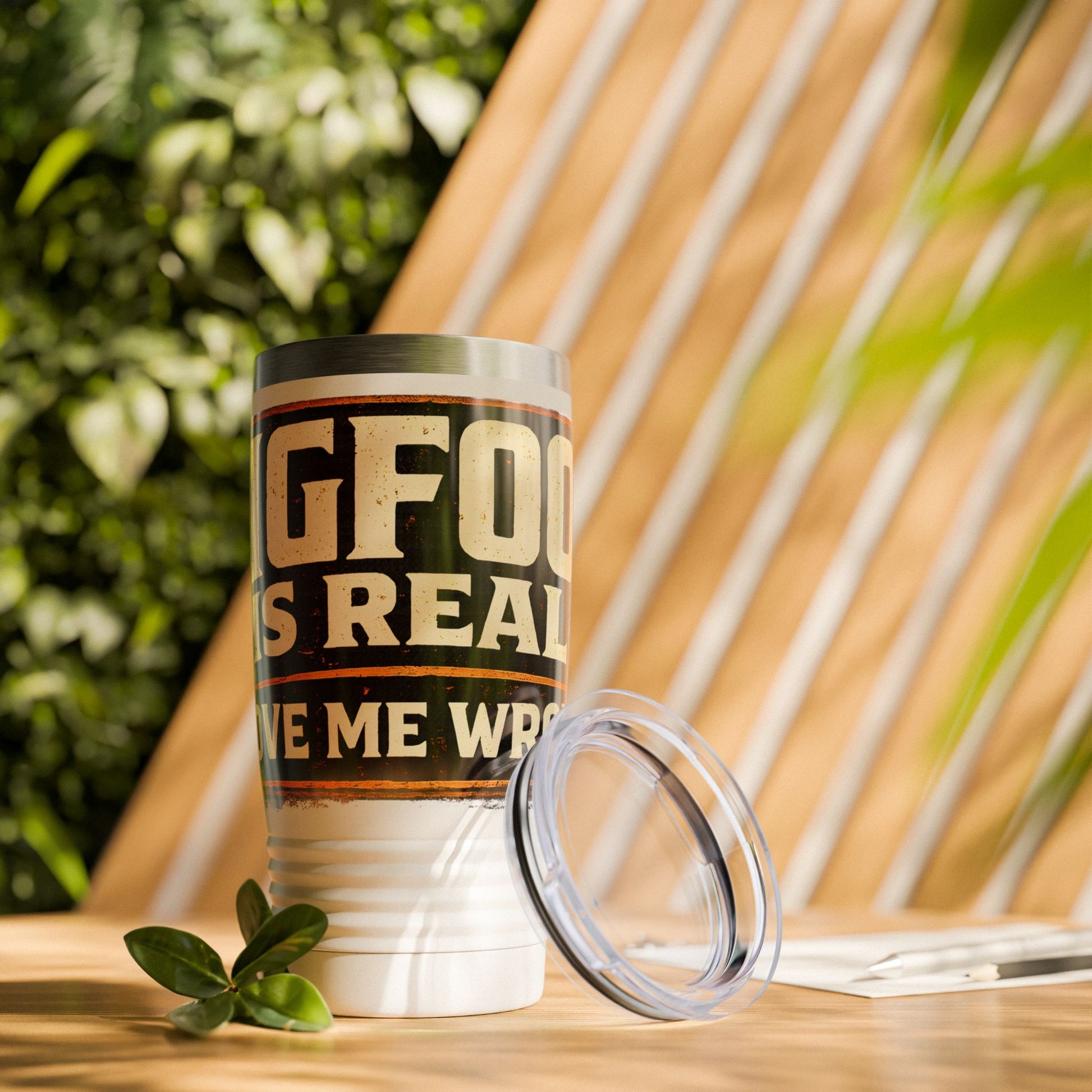 Bigfoot Is Real 20oz Travel Mug