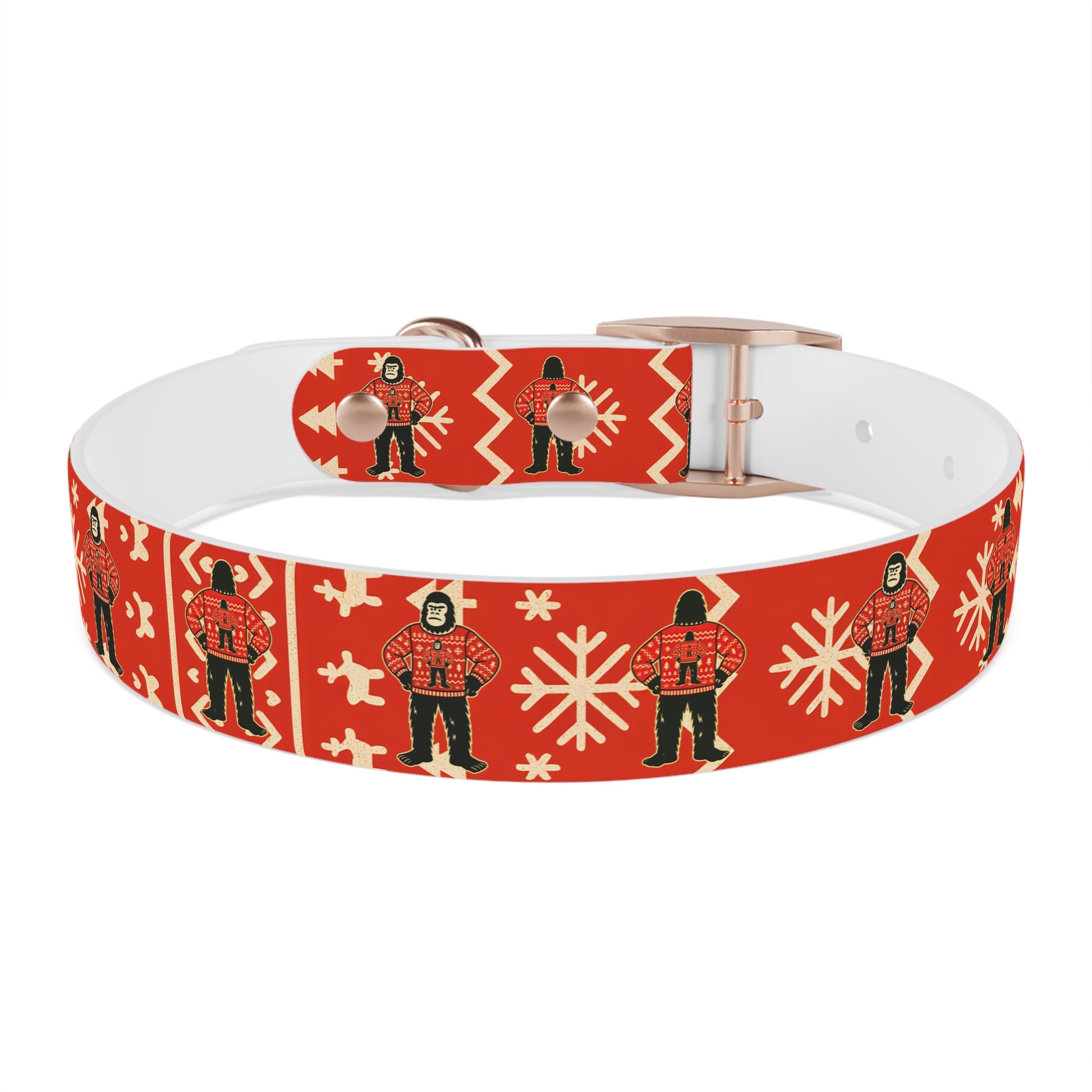 Bigfoot’s Ugly Christmas Sweater – Holiday Dog Collar
