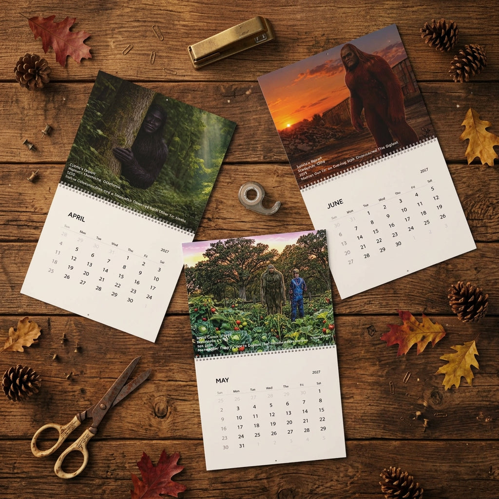 2027 KBRO Bigfoot Charity Calendar