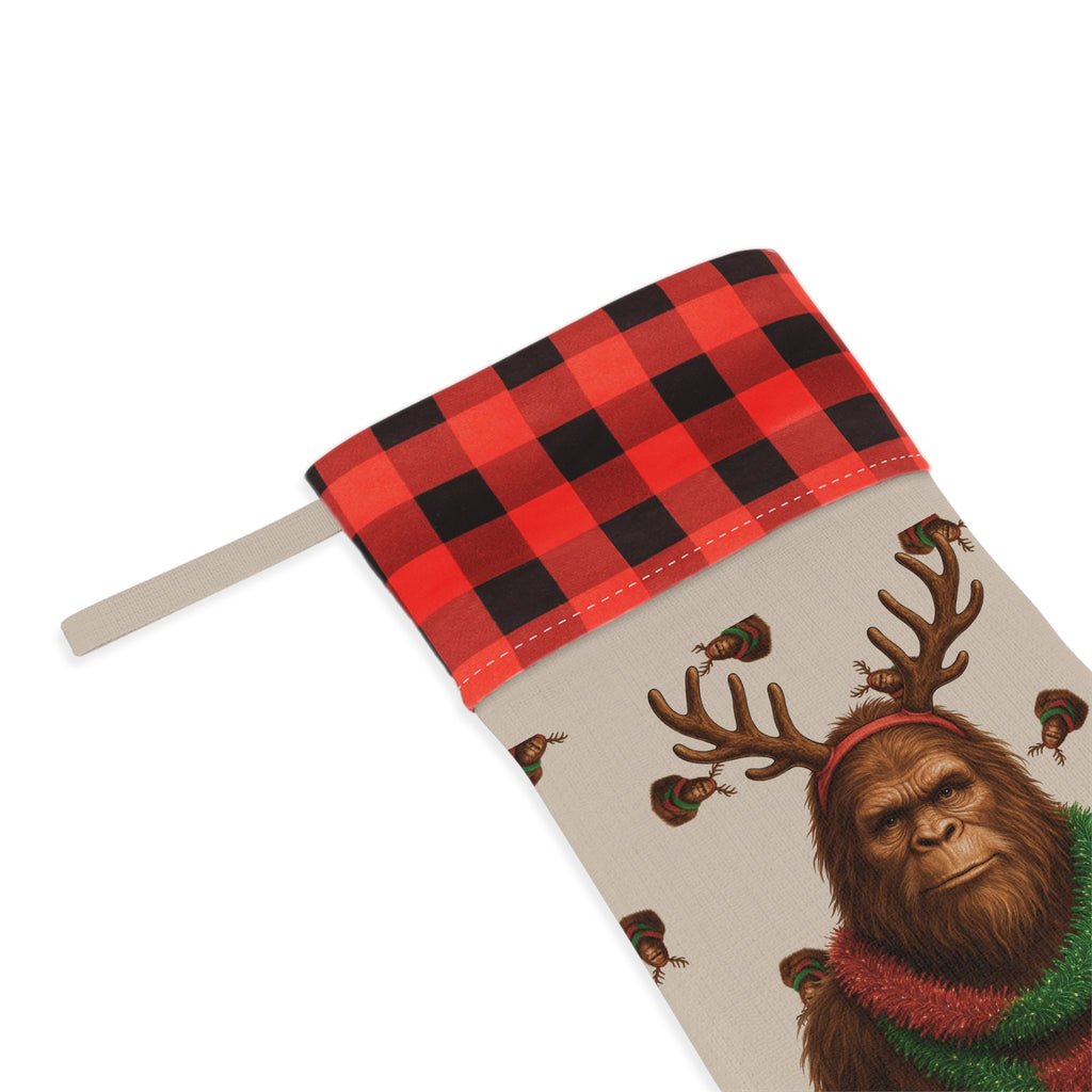 Reindeer Squatch – Christmas Stocking