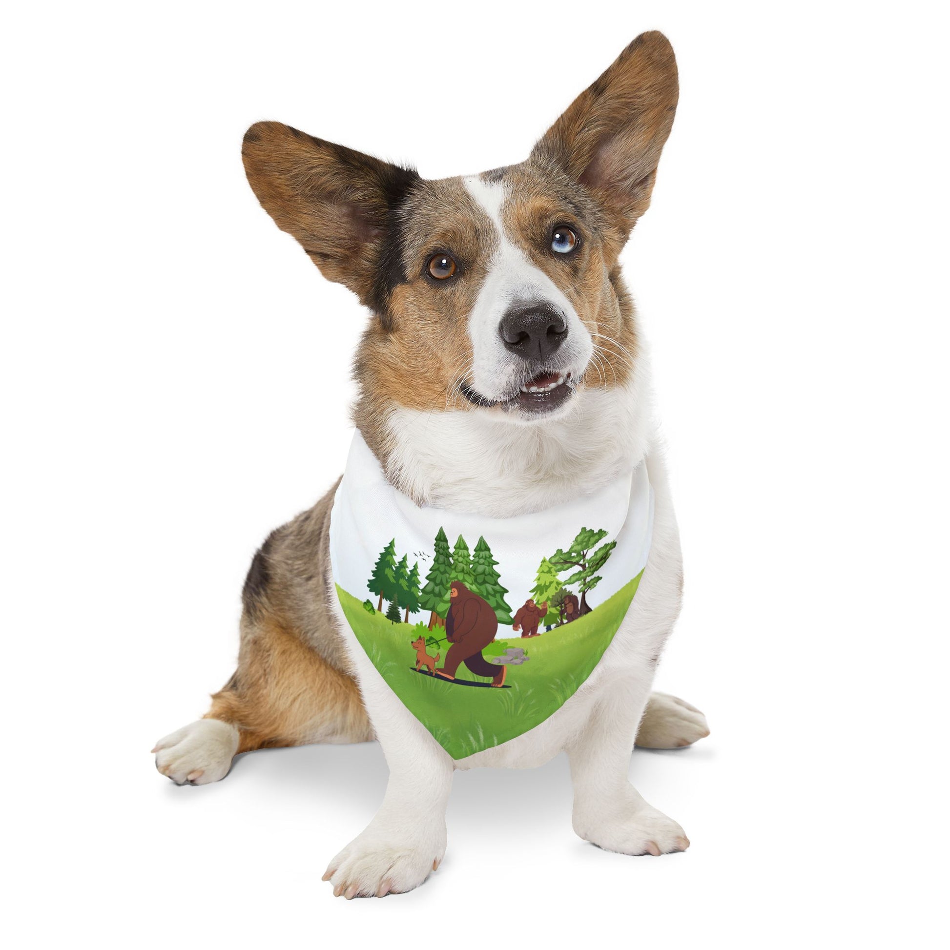 Bigfoot Adventure Pet Bandana Collar