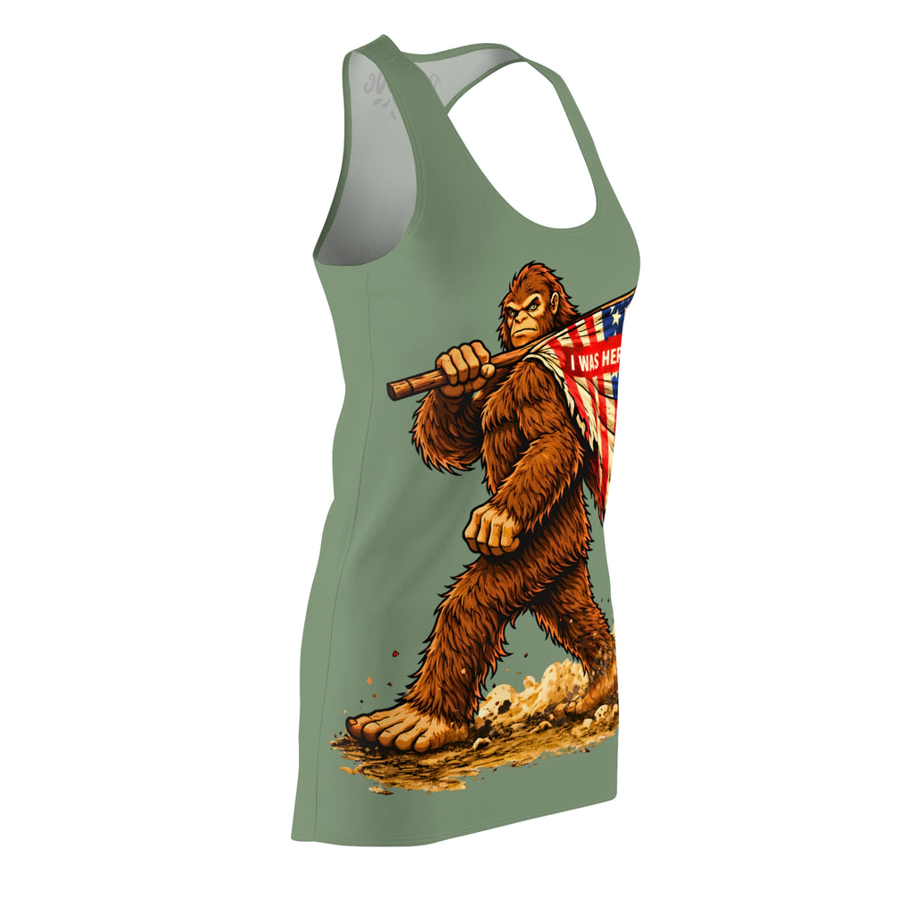 Here First Patriotic Racerback Dress