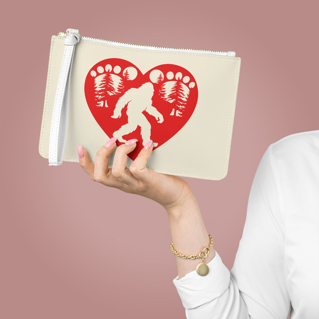 Heart of the Wild – Bigfoot Clutch Wristlet
