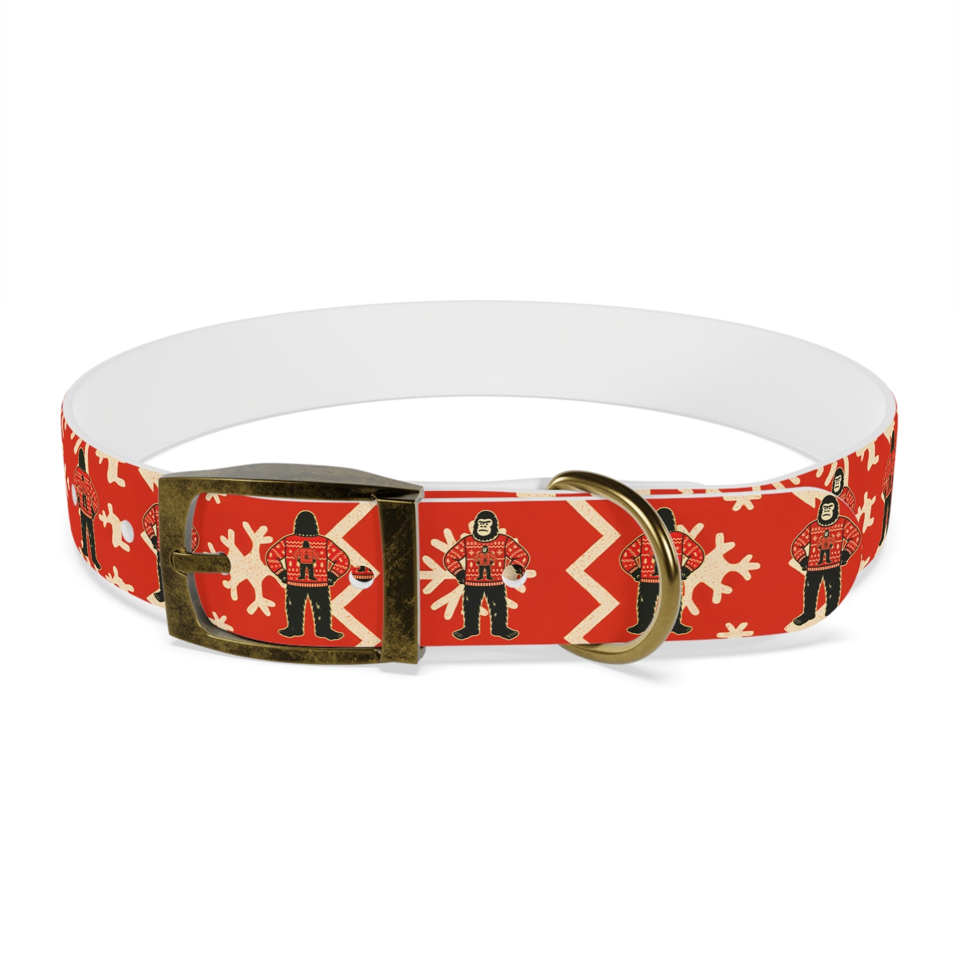 Bigfoot’s Ugly Christmas Sweater – Holiday Dog Collar