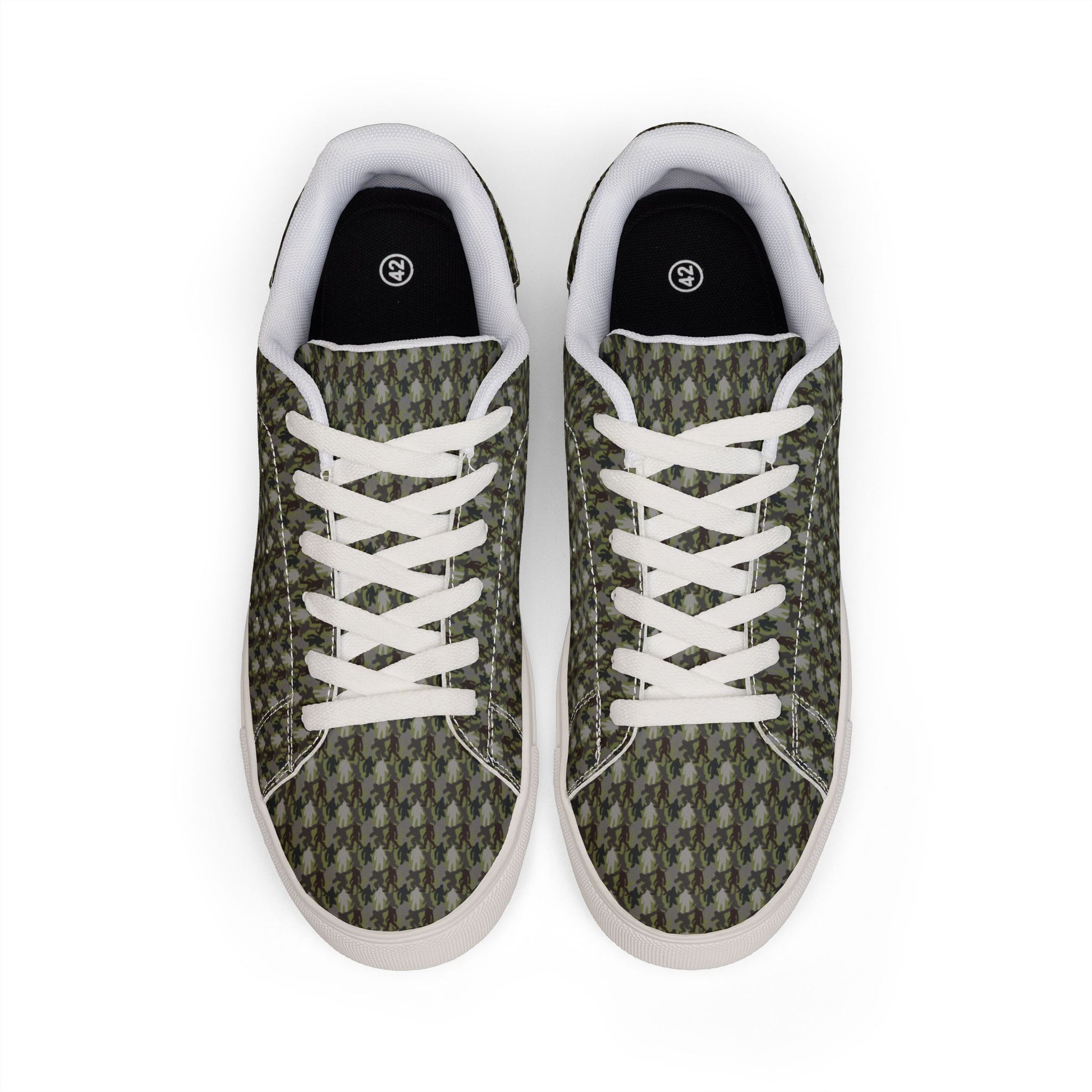 Shadow Stalker Low-Top Leather Sneakers