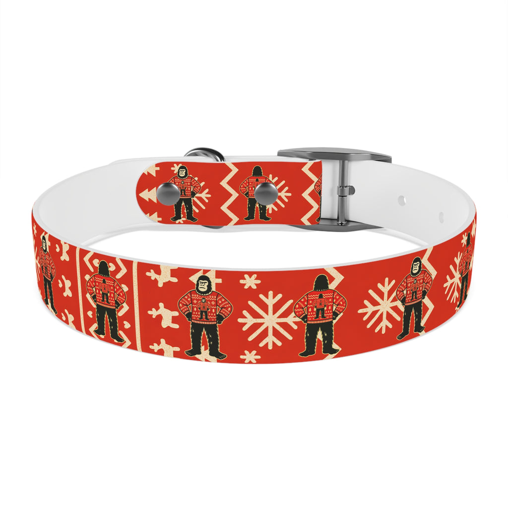 Bigfoot’s Ugly Christmas Sweater – Holiday Dog Collar
