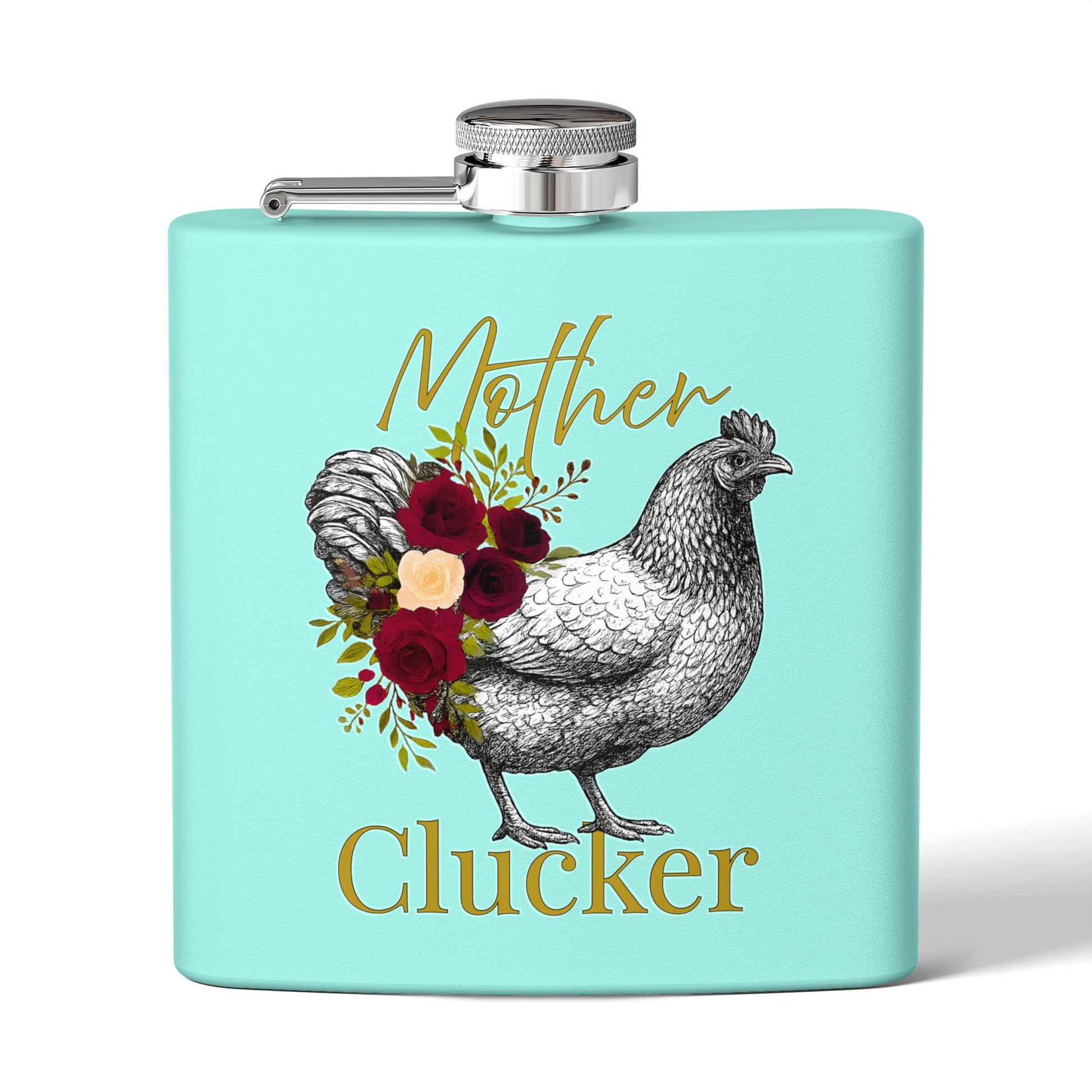 Mother Clucker – Stainless Steel Flask