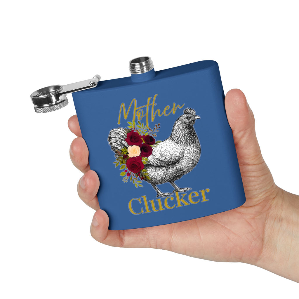 Mother Clucker – Stainless Steel Flask