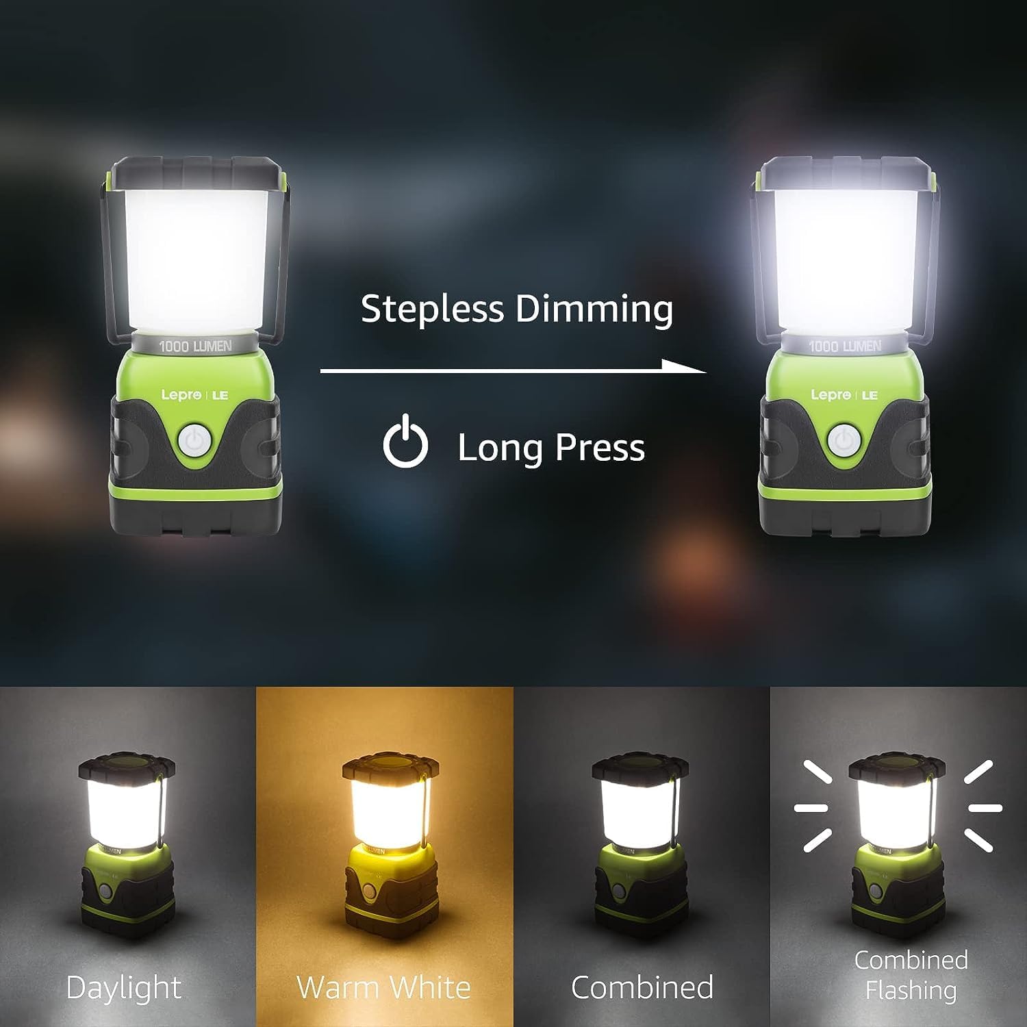 LE 1000LM LED Camping Lantern