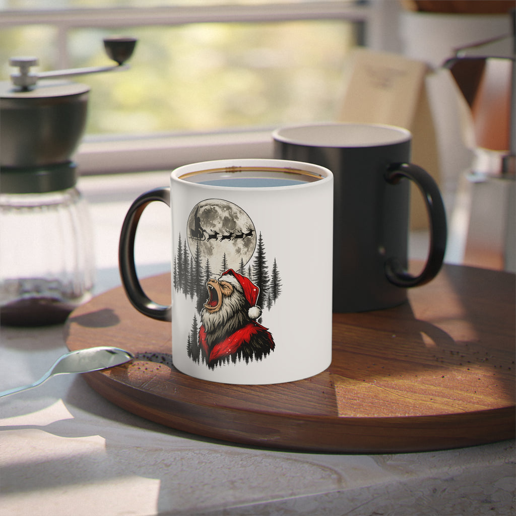 Silent Night, Squatch Night – Heat-Reactive Mug