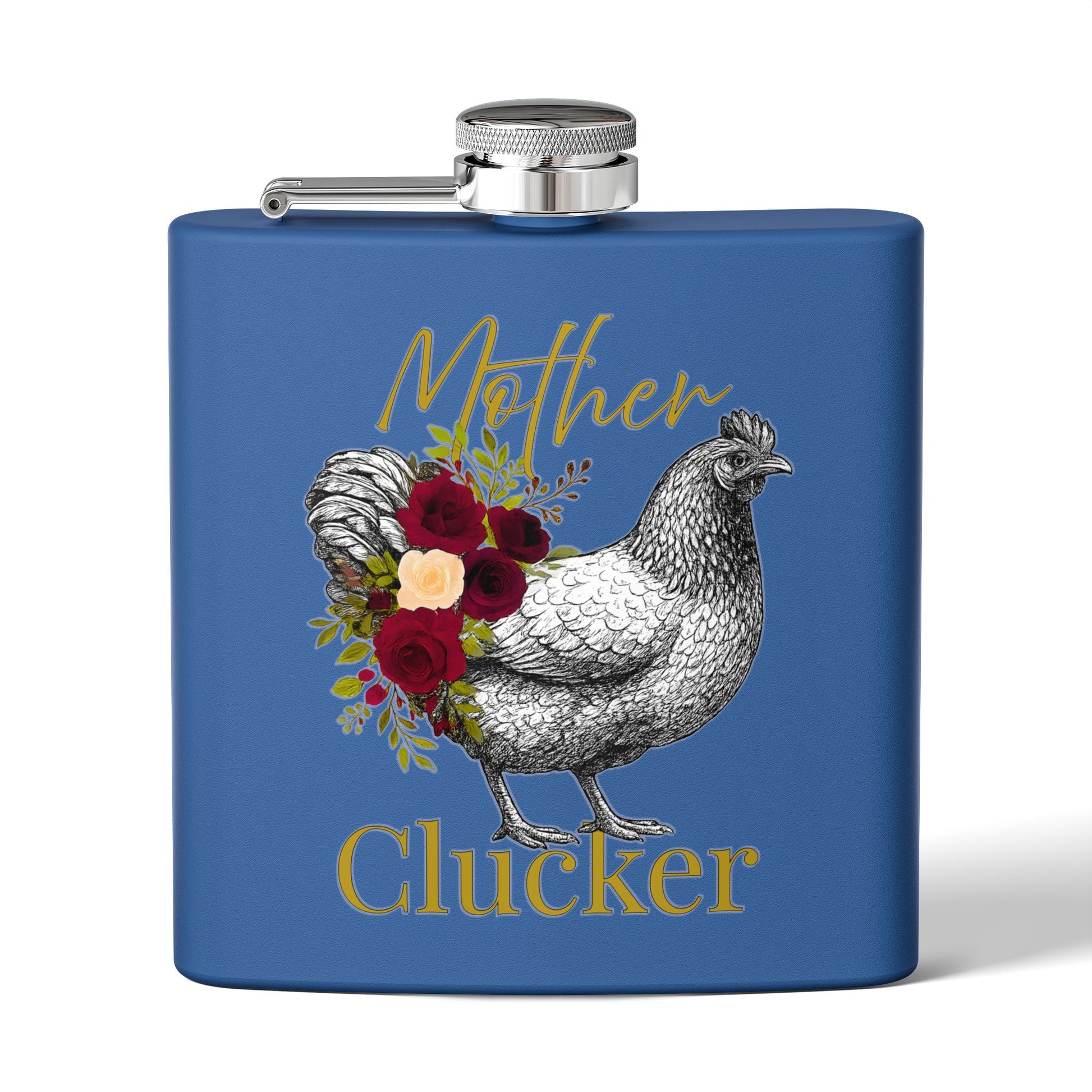 Mother Clucker – Stainless Steel Flask