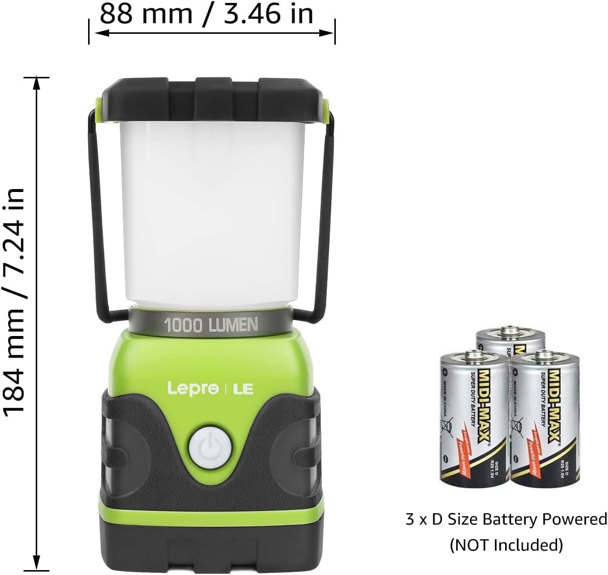 LE 1000LM LED Camping Lantern
