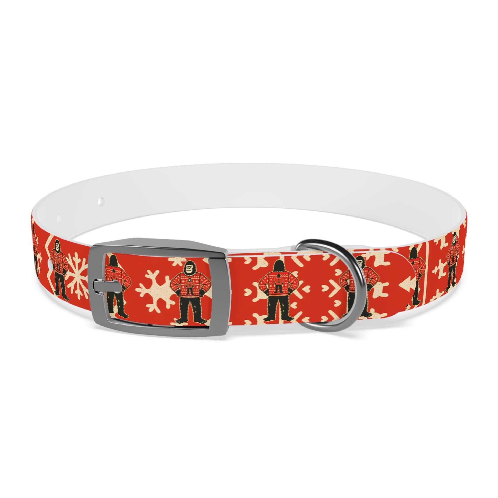 Bigfoot’s Ugly Christmas Sweater – Holiday Dog Collar
