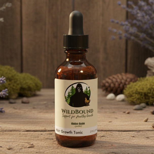 WildBound Hair Growth Tonic, 2oz - Hidden Realm Essentials