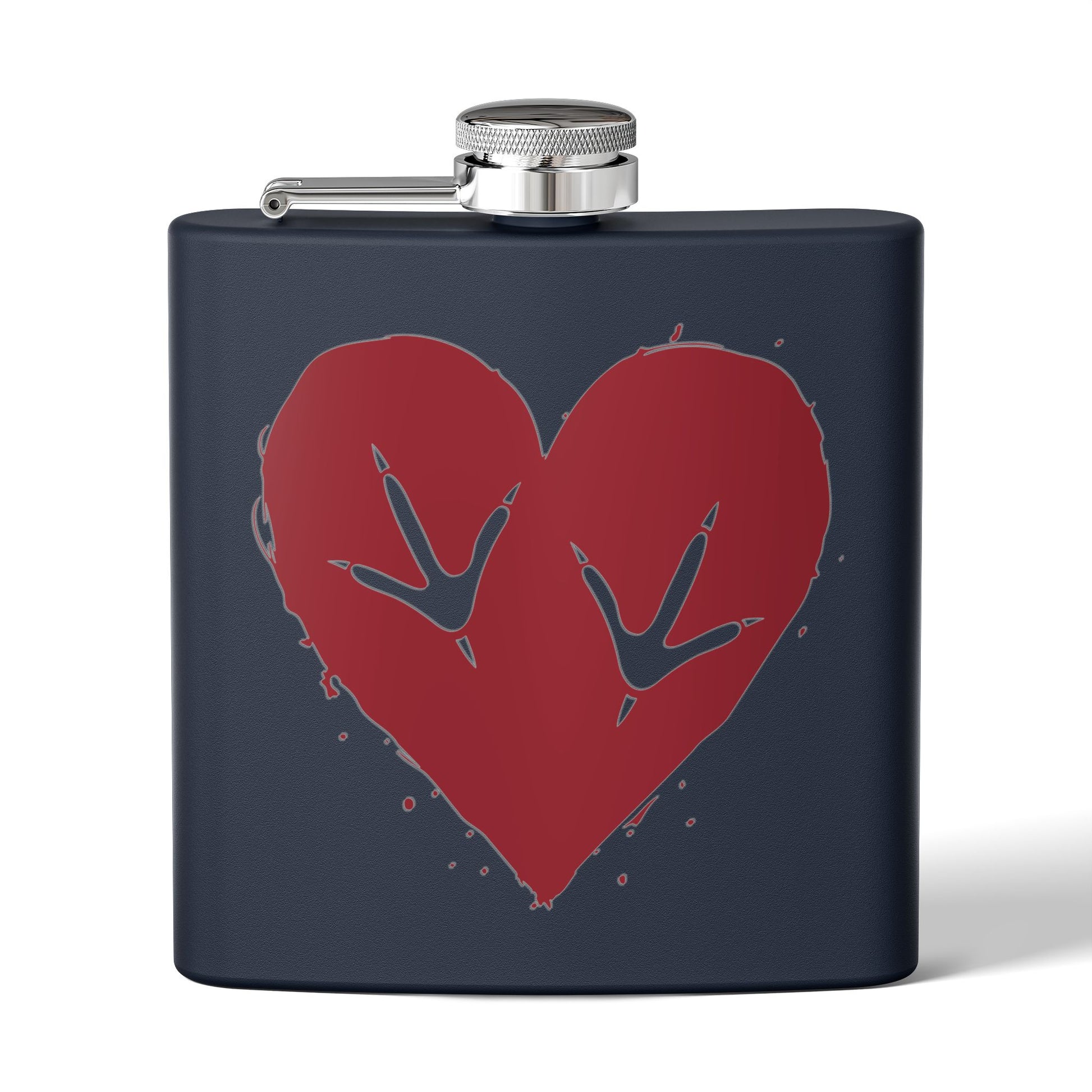 Heart of the Coop – Stainless Steel Flask