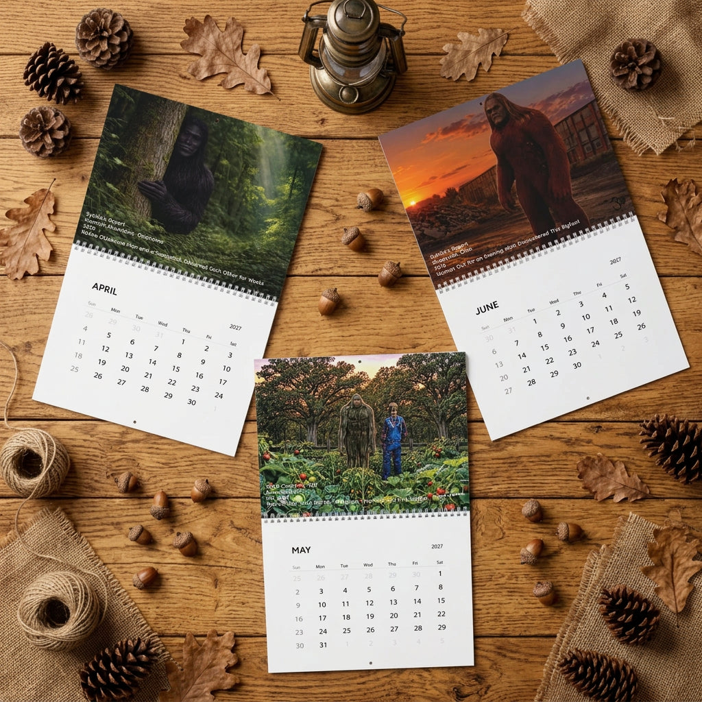 2027 KBRO Bigfoot Charity Calendar