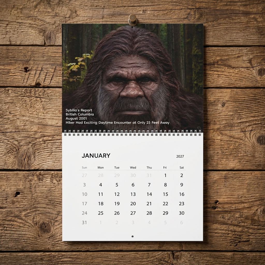 2027 KBRO Bigfoot Charity Calendar