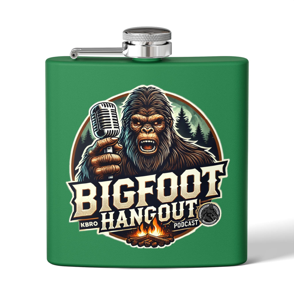 The Bigfoot Hangout – Stainless Steel Flask