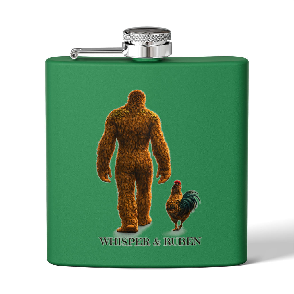Copy of Dark Wild at Heart – Bigfoot Love Stainless Steel Flask