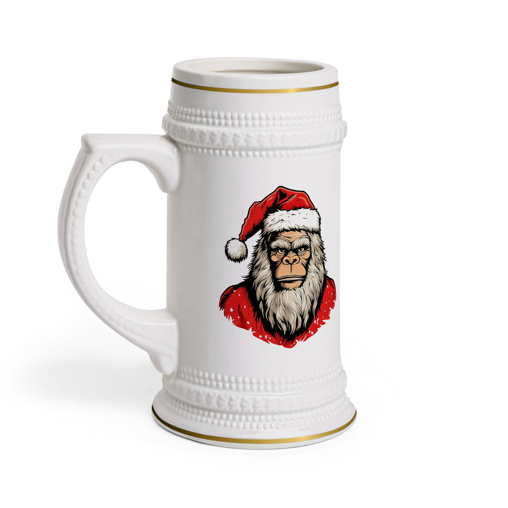 Santa Squatch – Holiday Ceramic Stein